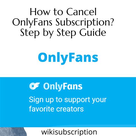 How to Cancel OnlyFans Subscription: Quick & Easy。